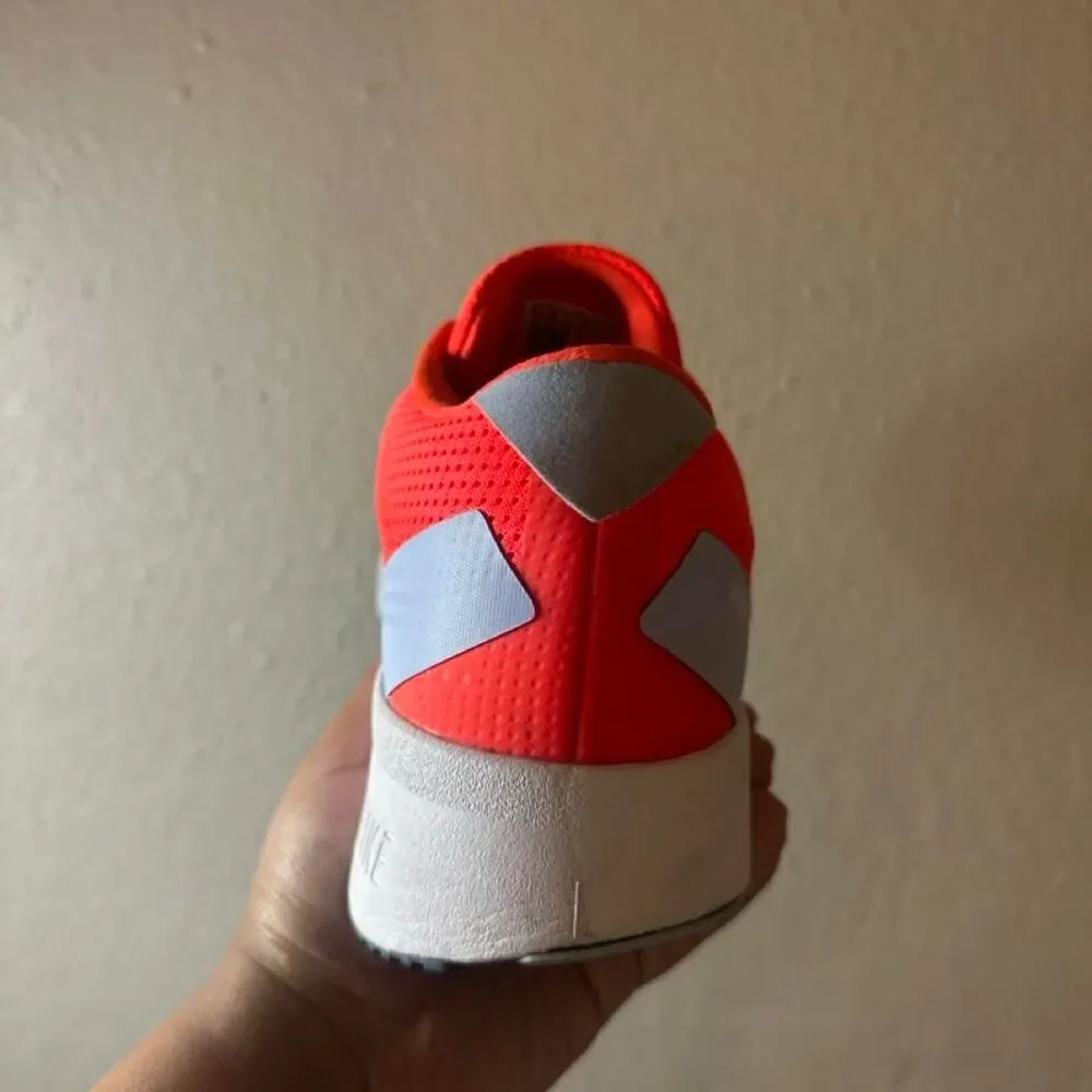 Adidas Men's Orange and Red Trainers